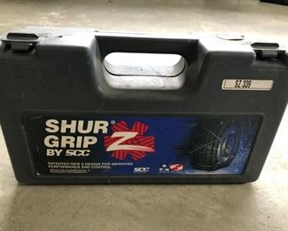 Shur Grip metal tire chains