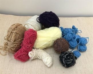Assorted Skeins of yarn