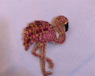 Vintage Pink Flamingo