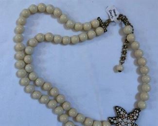 Vintage Heidi Daus starfish necklace