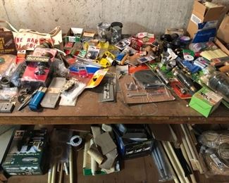 Assorted hardware items