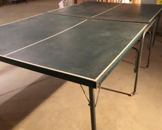 Vintage ping pong table. Needs a net!