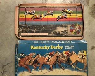 Vintage Kentucky Derby Racing game