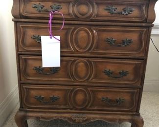 Antique bedside table