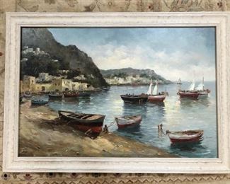 Oil Painting signed by the artist. See next picture for signature. Photo 1 of 2