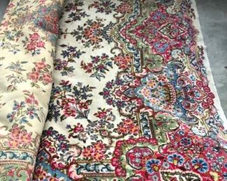Antique rug measures 8' x 10'