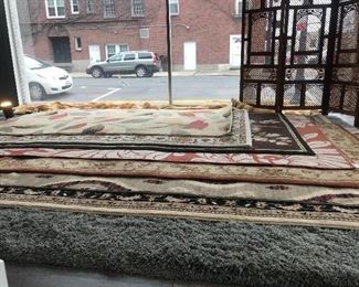 Lots of rugs for sale