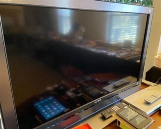 Sony flat screen TV.