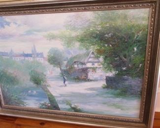 signed by listed artist Warren Kimble