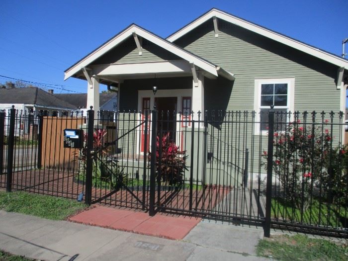 Front of Uptown home