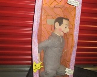 30" tall Pee Wee Herman doll in original box