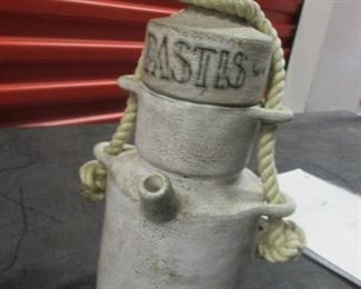 Italian 1950s Pastas collectible jug