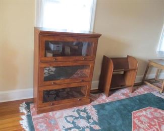 Three drawer legal bookcase