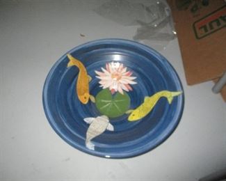 Marge Shore large bowl-- the artist was trained at LSU