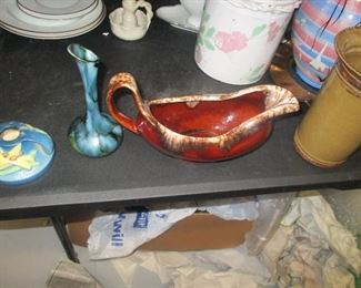 American pottery includes Hull, Rookwood, Dryden, and many others