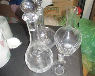 four decanters