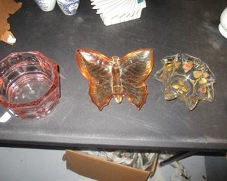 Goofus glass and carnival glass