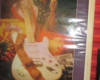 RARE Jimi Hendrix Poster from an early concert
