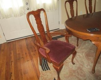 Dining chair from the set of six chairs