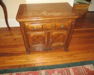 one of a PAIR of French provincial chests