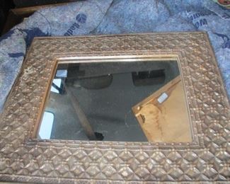 Small giltwood mirror