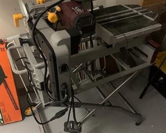 professional tile cutter - some tile and supplies also