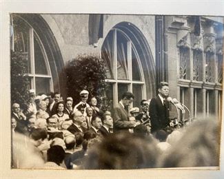 Photograph of John F. Kennedy speaking