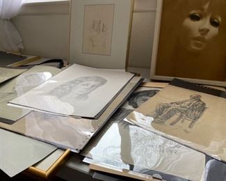 Large selection of sketches