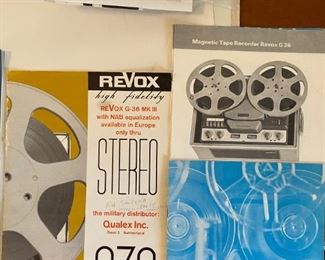 Revox manuals