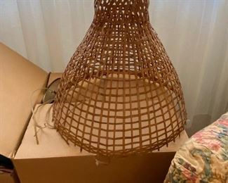 Fishbasket - used a light fixture