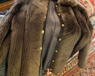 Fur coat