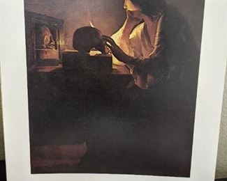 Print, "The Repentant Magdalen" by Georges de La Tour