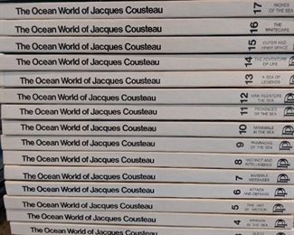 The Ocean World of Jacques Cousteau, 20 Vol. Set, Danbury Press