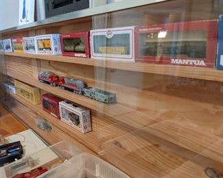 Huge selection of model trains!