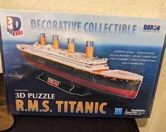 3D RMS Titanic Puzzle