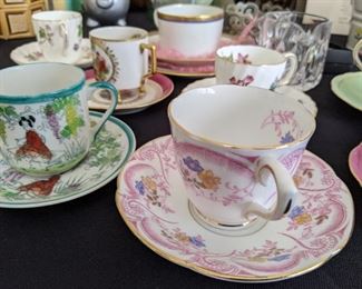 Assorted Tea Cups