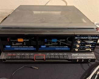 Pilot AM/FM Stereo Receiver System with Record Player