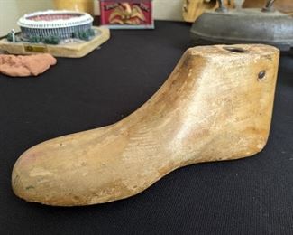 Vintage Wood Shoe Form (10 1/2)