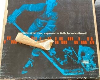 Computer hockey game