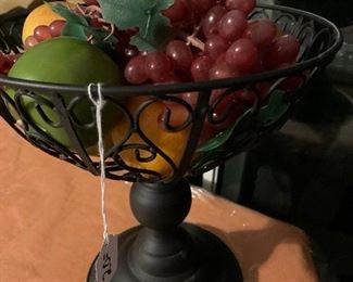 Baskets of fruits