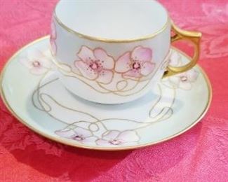 LOT A38- $20- A.K FRANCE, CUP AND SAUCER