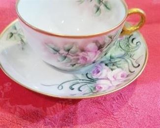 LOT A39- $20- FRENCH CUP AND SAUCER