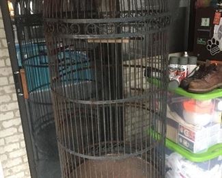 oversized bird cage ,great shape $400