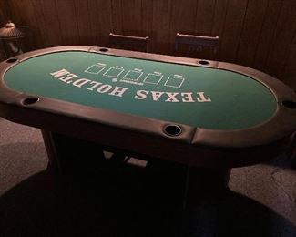 Texas HOldem Poker Table  $300