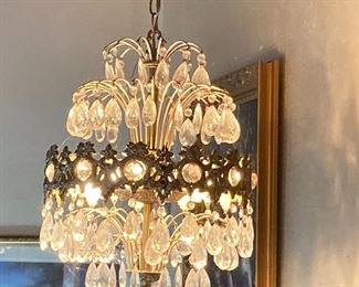 great small chandelier, one of two