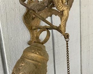 Great brass antique front bell
