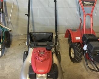 Honda Push Mower morning
