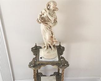 Plant Stand , Statue