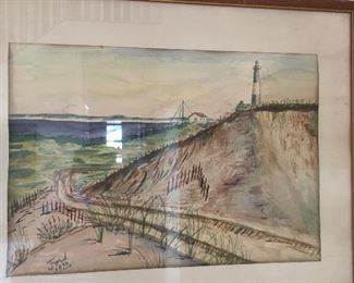 Nice Vintage Watercolor