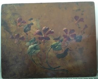 Antique Chinese Hand Painted Panels